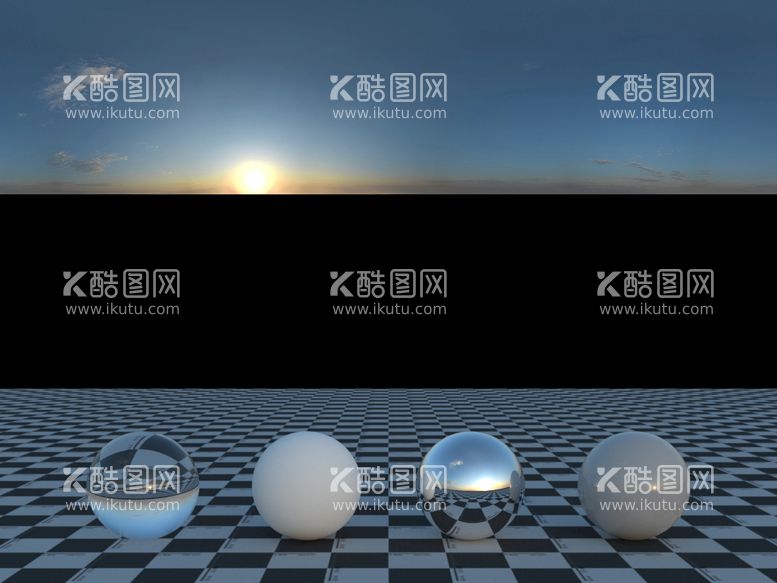 编号：63576411172253332391【酷图网】源文件下载-C4D天空贴图HDR贴图