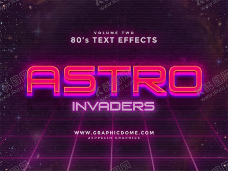 编号：76373209280937374246【酷图网】源文件下载-炫彩立体字样机