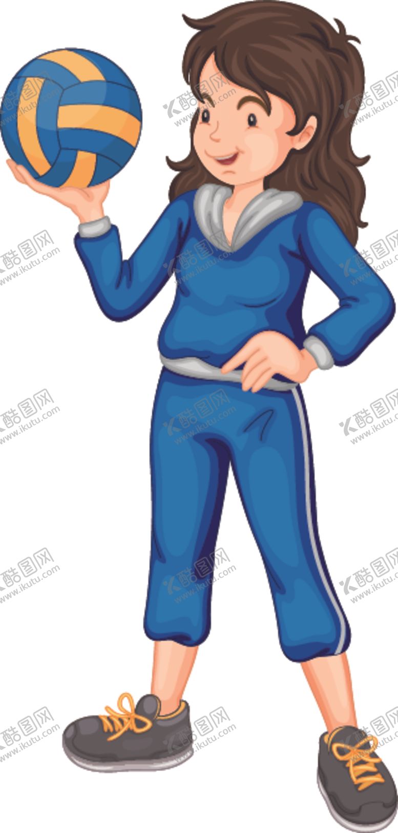 编号：96561209180728193419【酷图网】源文件下载-卡通运动人物