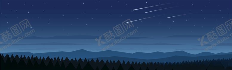 编号：61159709291441022117【酷图网】源文件下载-星空背景