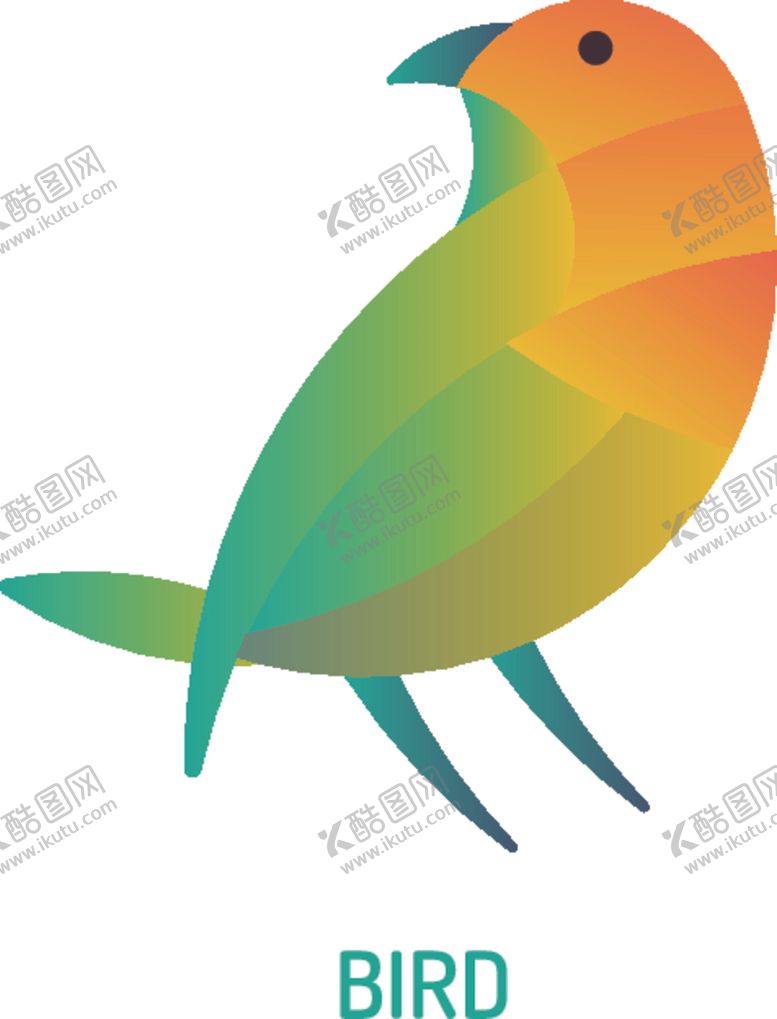 编号：14978909201530469549【酷图网】源文件下载-禽类LOGO标志