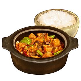 黄焖鸡米饭