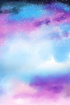 渐变星空背景