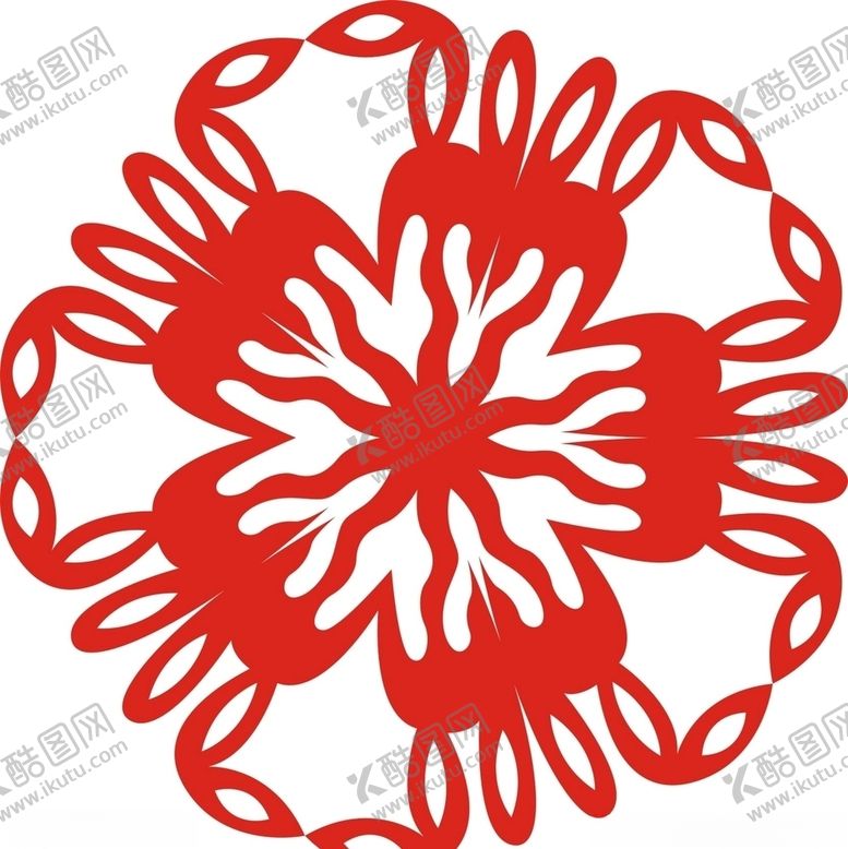 编号：21915705030303405050【酷图网】源文件下载-六角剪花窗花纸图案背景元素