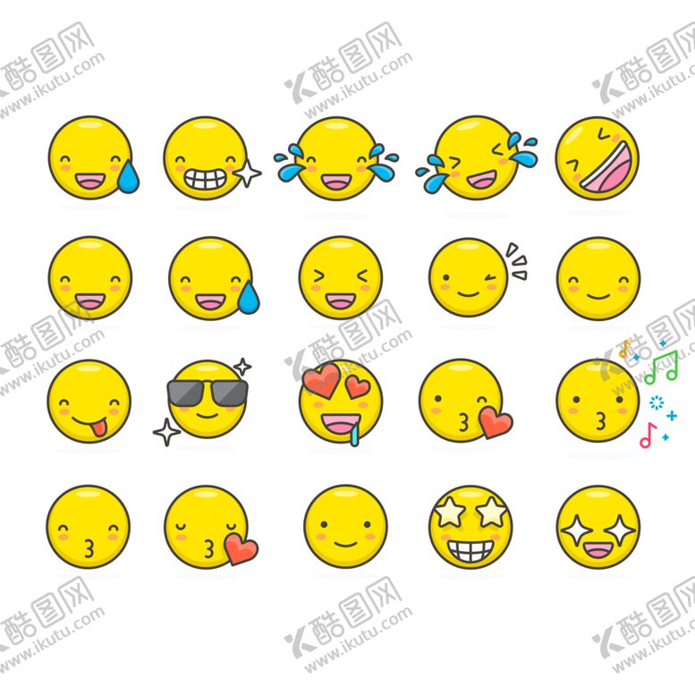 编号：44288102091332358821【酷图网】源文件下载-卡通表情