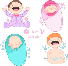卡通婴儿形象IP热转印
