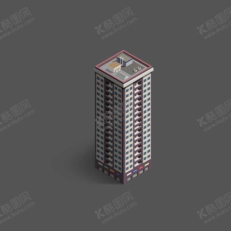 编号：51727807090829547761【酷图网】源文件下载-扁平建筑