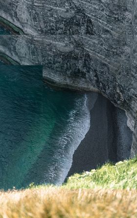 海边海浪装饰画海滩