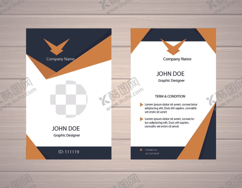 编号：25851109281955184530【酷图网】源文件下载-工作证工牌吊牌图片