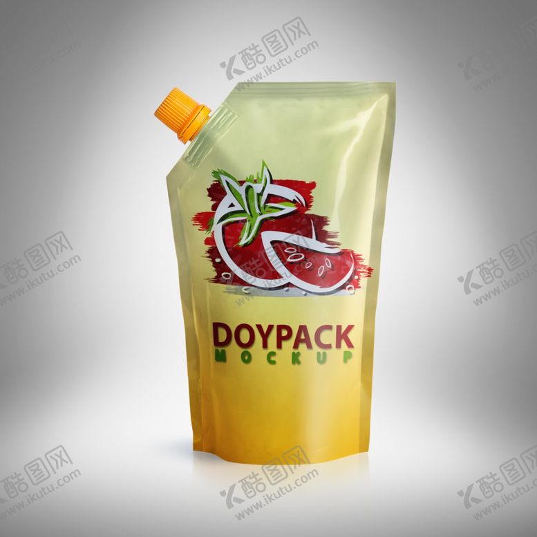 编号：22812410011147059873【酷图网】源文件下载-塑料袋果汁包装贴图样机