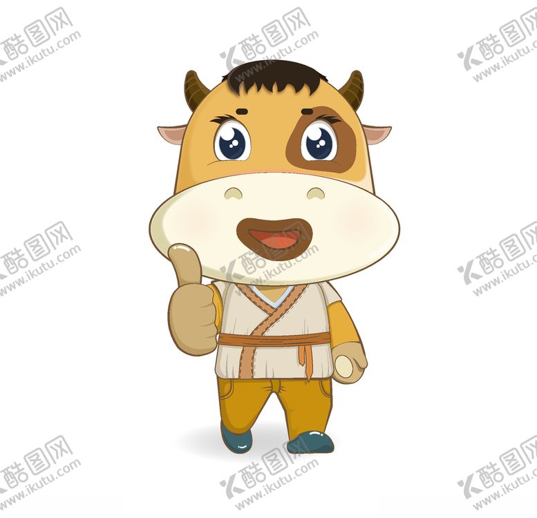 编号：30705504132030529956【酷图网】源文件下载-卡通牛