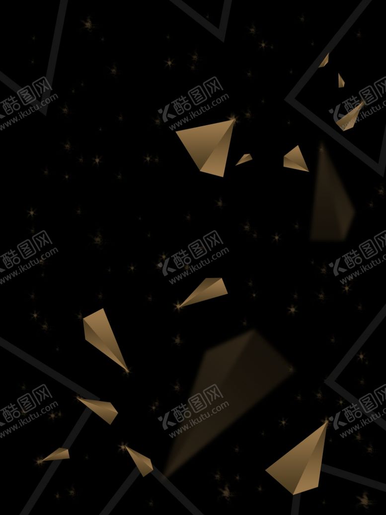 编号：92387309290307097729【酷图网】源文件下载-黑金背景