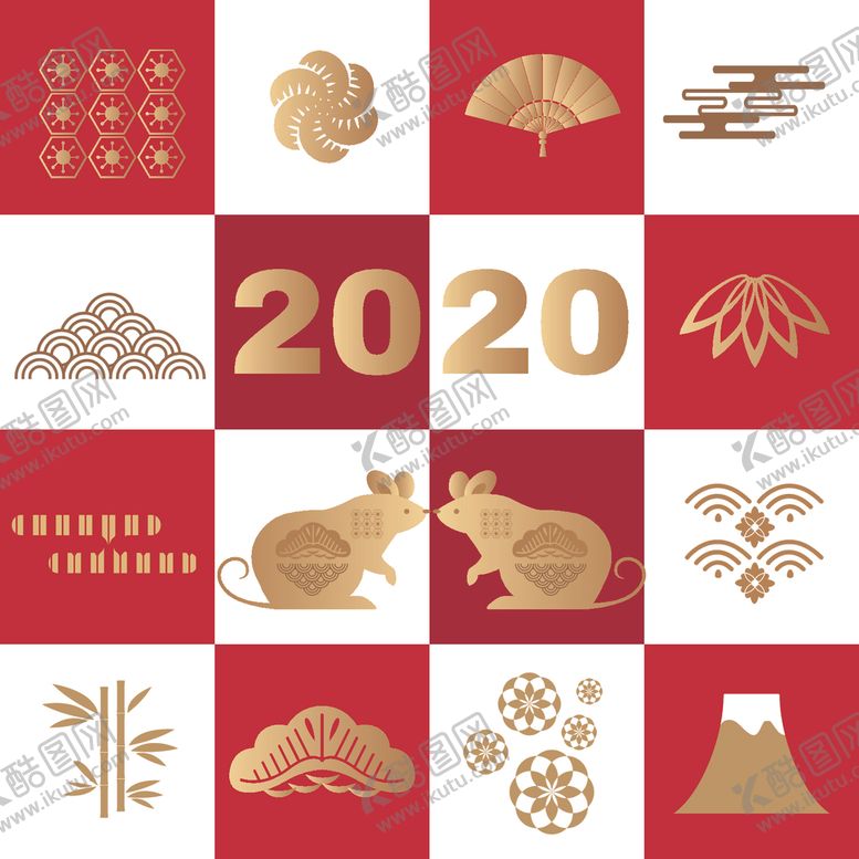 编号：82538707052223226536【酷图网】源文件下载-喜庆新年创意海报