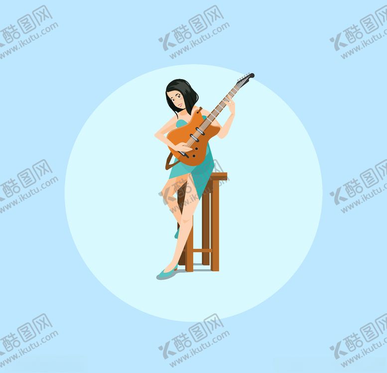 编号：41805604180407204353【酷图网】源文件下载-吉他