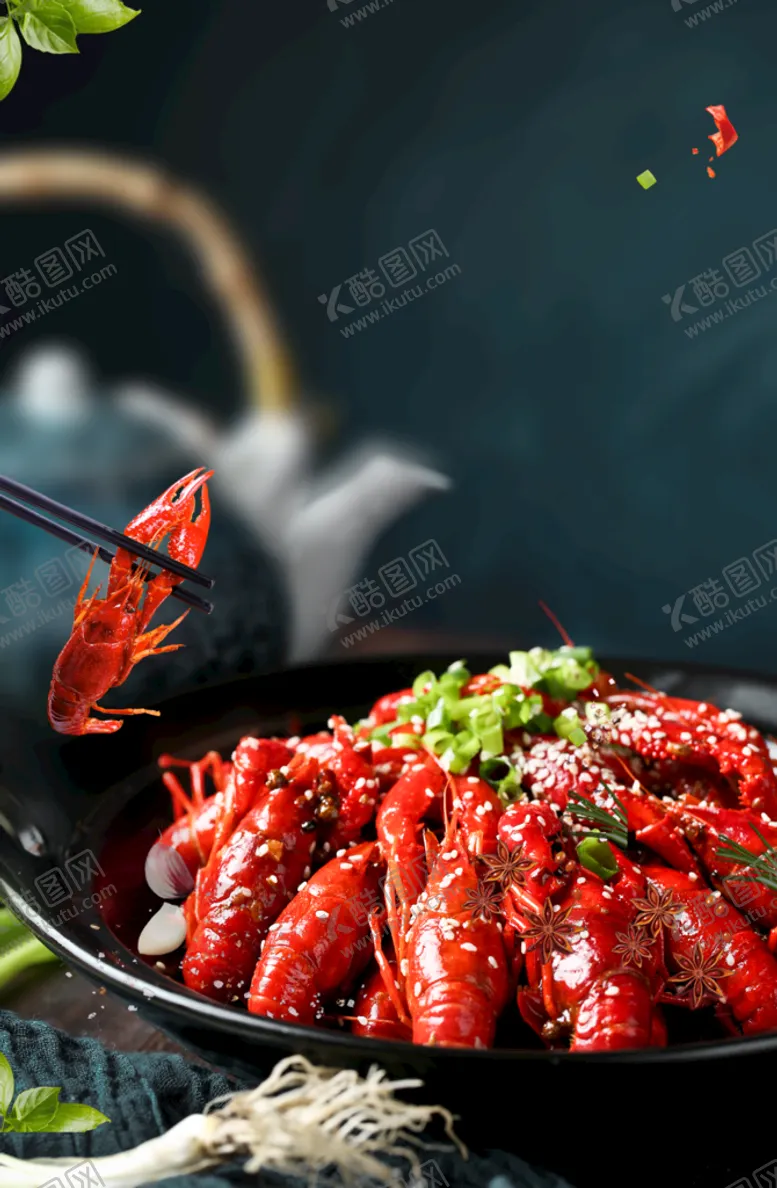 编号：76148211112341075027【酷图网】源文件下载- 香辣小龙虾  