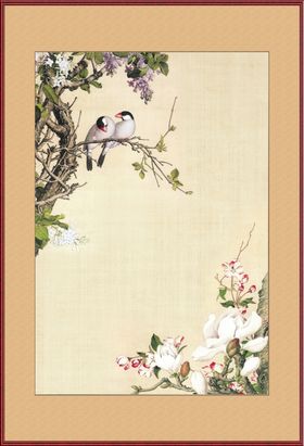 工笔画画框