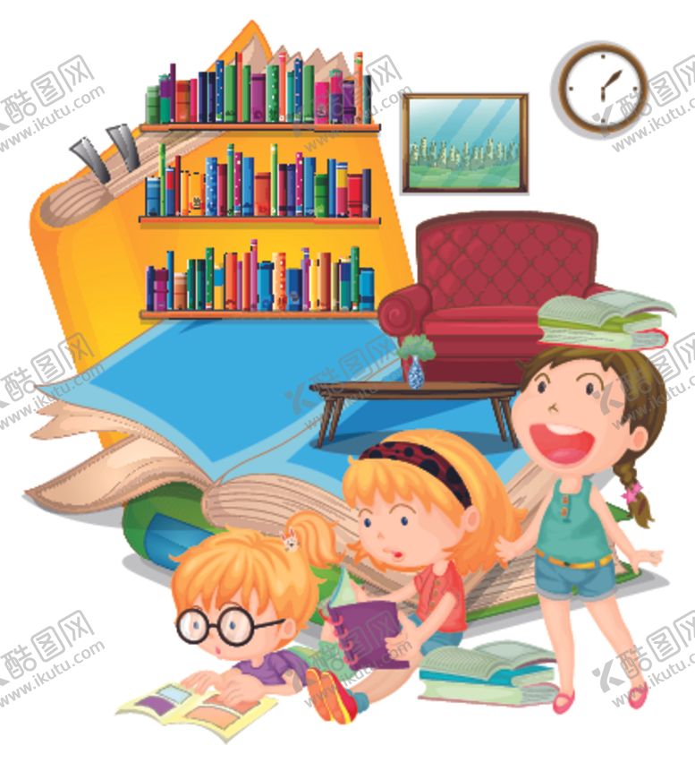 编号：81462809140213118705【酷图网】源文件下载-卡通学生