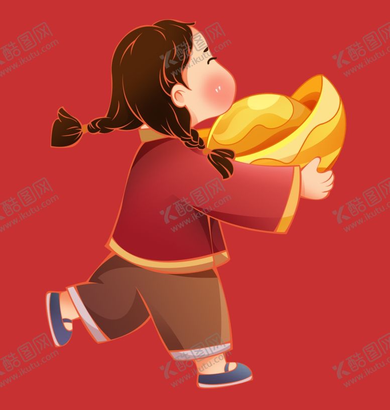 编号：41053802070056134414【酷图网】源文件下载-新春新年人物