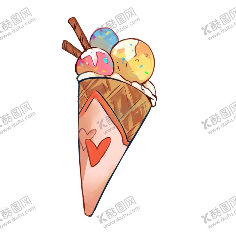 编号：89230010301736525781【酷图网】源文件下载-冰淇淋海报