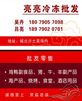 蓝色矢量创意名片模板设计