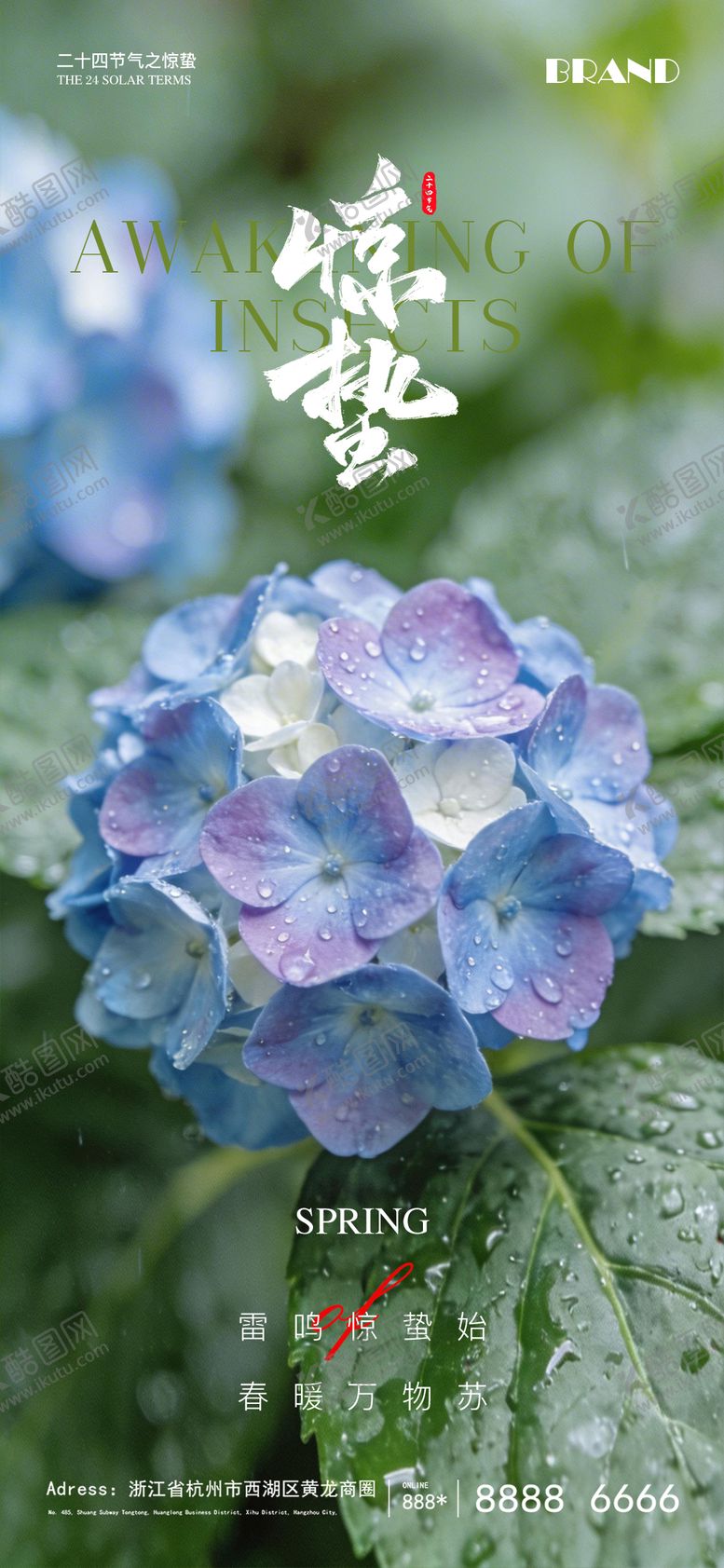 编号：82329403050202486855【酷图网】源文件下载-惊蛰节气海报