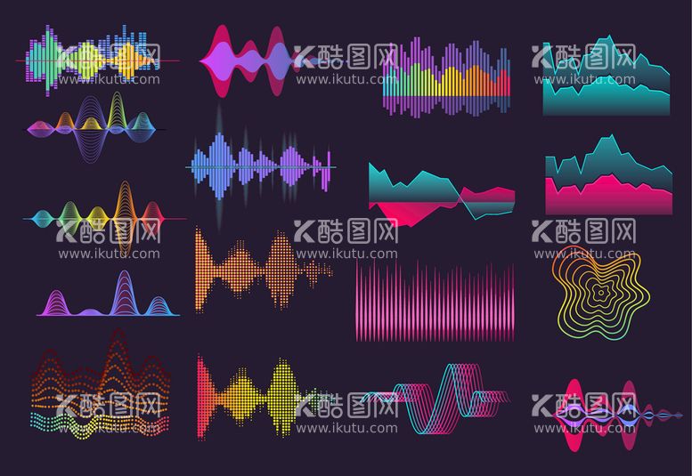 编号：54906109270059210619【酷图网】源文件下载-声音波纹