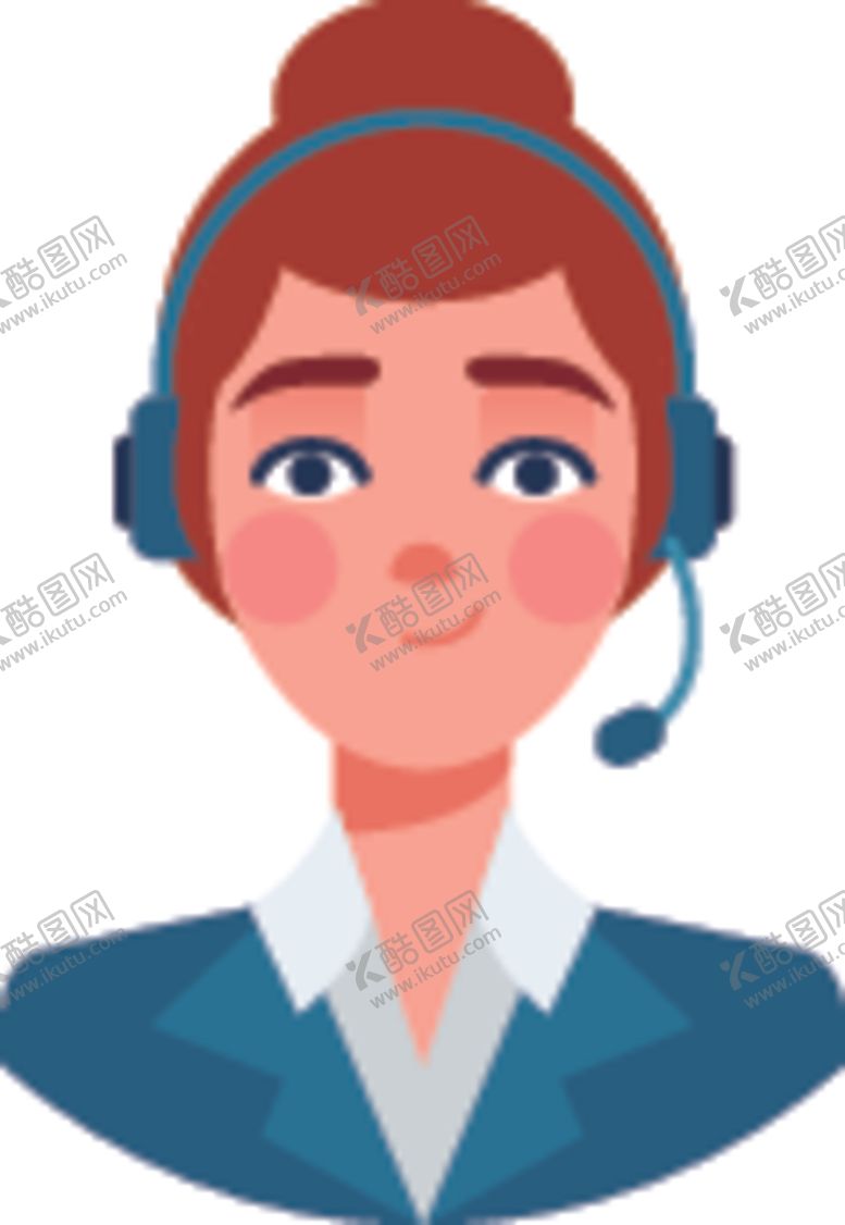 编号：23151605180901113239【酷图网】源文件下载-女客服