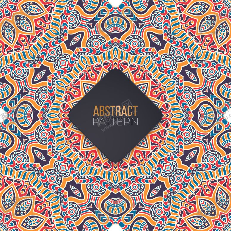 编号：42865810040149395488【酷图网】源文件下载-曼陀罗花纹