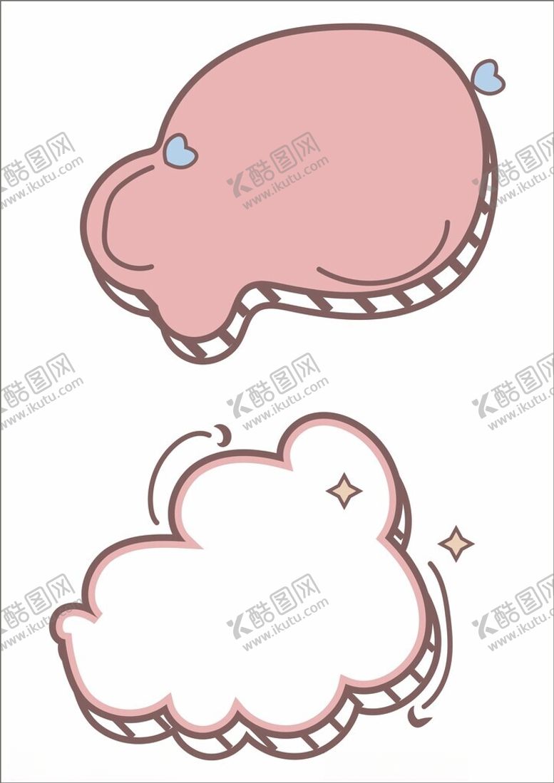 编号：99459402090757225453【酷图网】源文件下载-云朵边框标题框