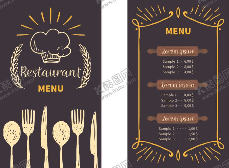 编号：76794309241643507219【酷图网】源文件下载-菜单