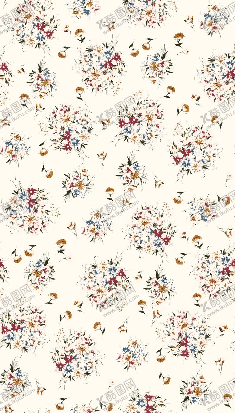 编号：42607309120105031904【酷图网】源文件下载-手绘花