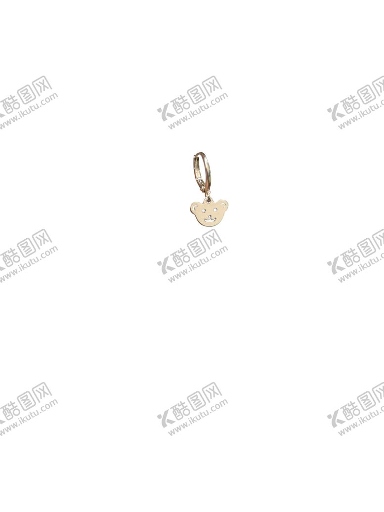 编号：50438405132313078532【酷图网】源文件下载-小熊耳坠