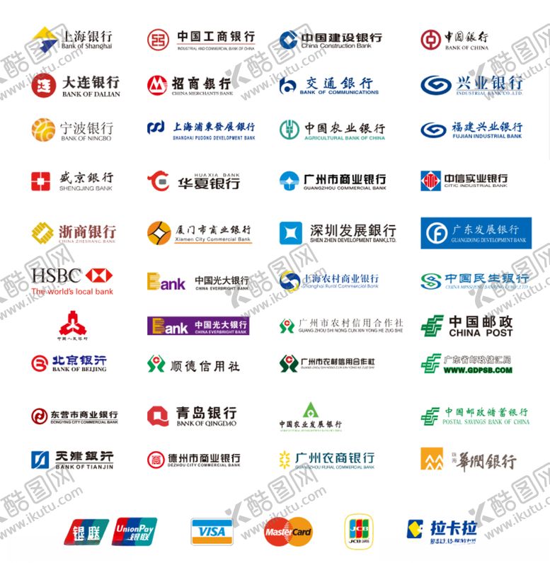 编号：29320110030316555503【酷图网】源文件下载-银行logo