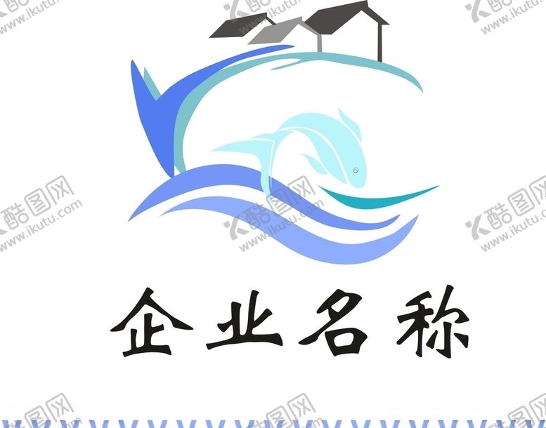 编号：11952010190931447097【酷图网】源文件下载-logo水产