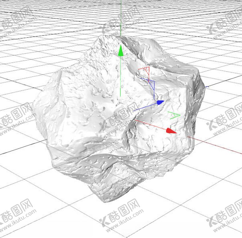 编号：10609012282158575874【酷图网】源文件下载-C4D模型岩石