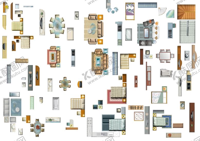编号：72035509201040513388【酷图网】源文件下载-家居平面素材