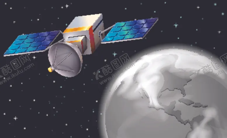 编号：52891305021139479565【酷图网】源文件下载-太空卫星