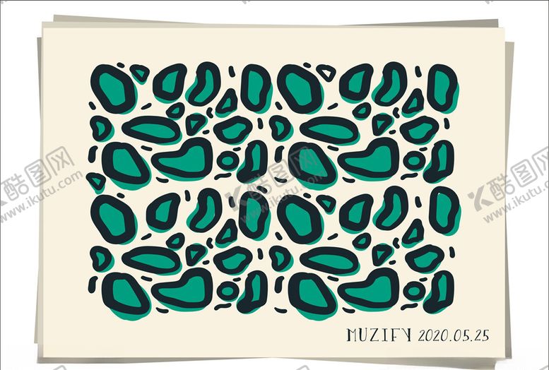 编号：90203409230945245367【酷图网】源文件下载-绿色豹纹底纹