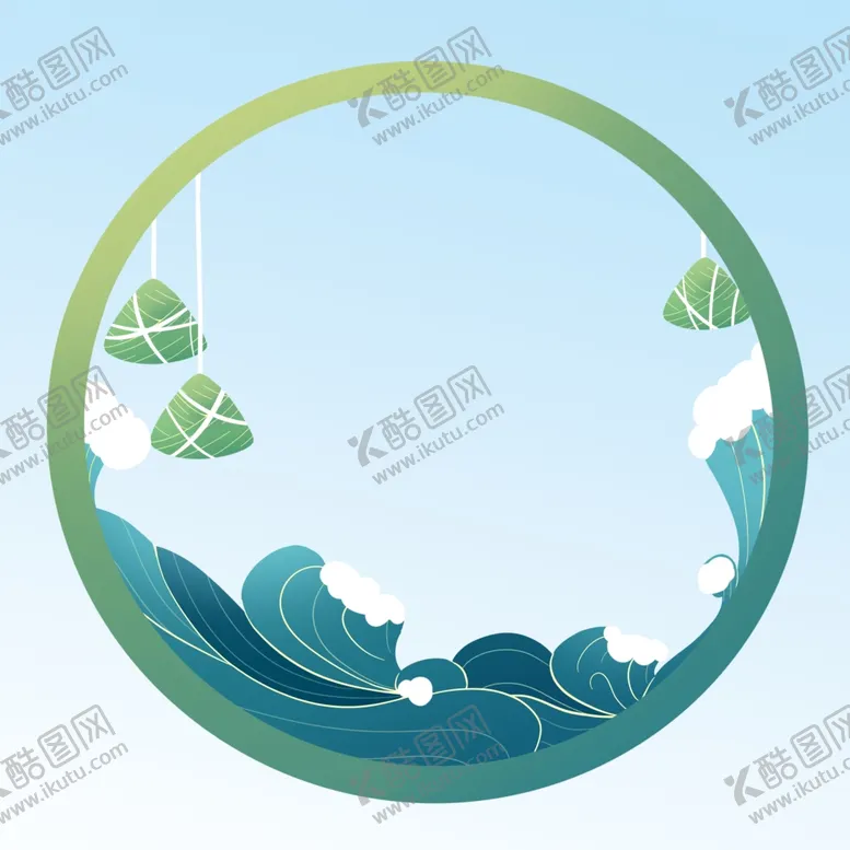 编号：36085201250259349241【酷图网】源文件下载-海浪边框