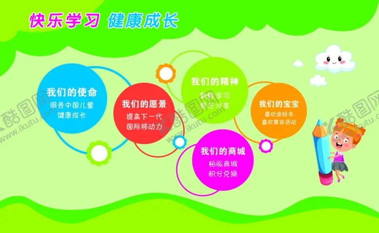 编号：62001202230537274829【酷图网】源文件下载-幼儿园简介文化墙