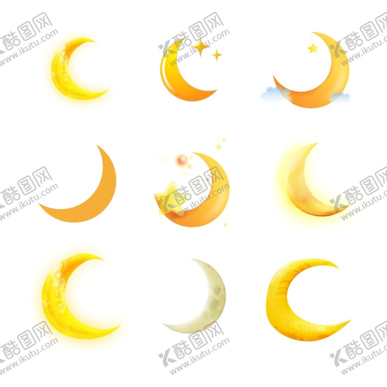 编号：96349410211423062066【酷图网】源文件下载-月亮素材