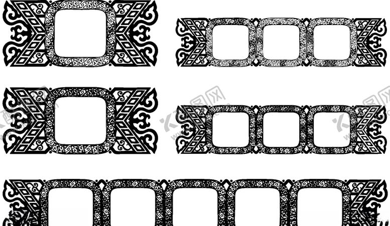 编号：55990309250906445326【酷图网】源文件下载-镂空花图案