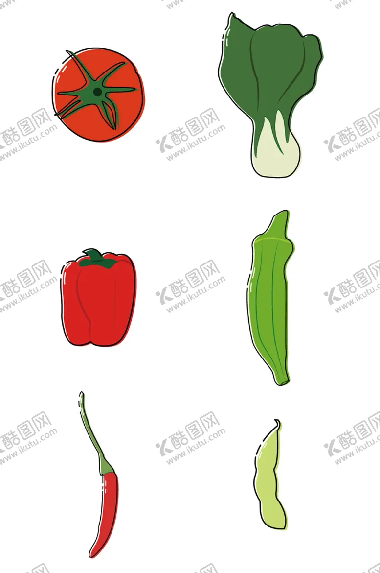 编号：64489610180650364918【酷图网】源文件下载-蔬菜辣椒