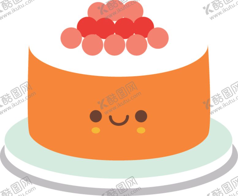 编号：34114109161959155755【酷图网】源文件下载-卡哇伊美食