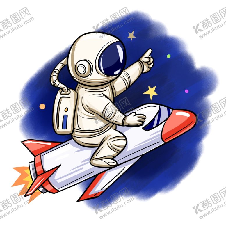 编号：93626106250801292899【酷图网】源文件下载-宇航员元素
