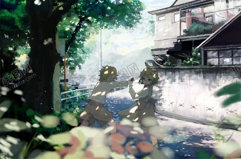 编号：81209204180446006187【酷图网】源文件下载-日系动漫背景