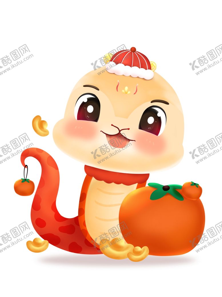 编号：70120902201016077982【酷图网】源文件下载-卡通蛇插画