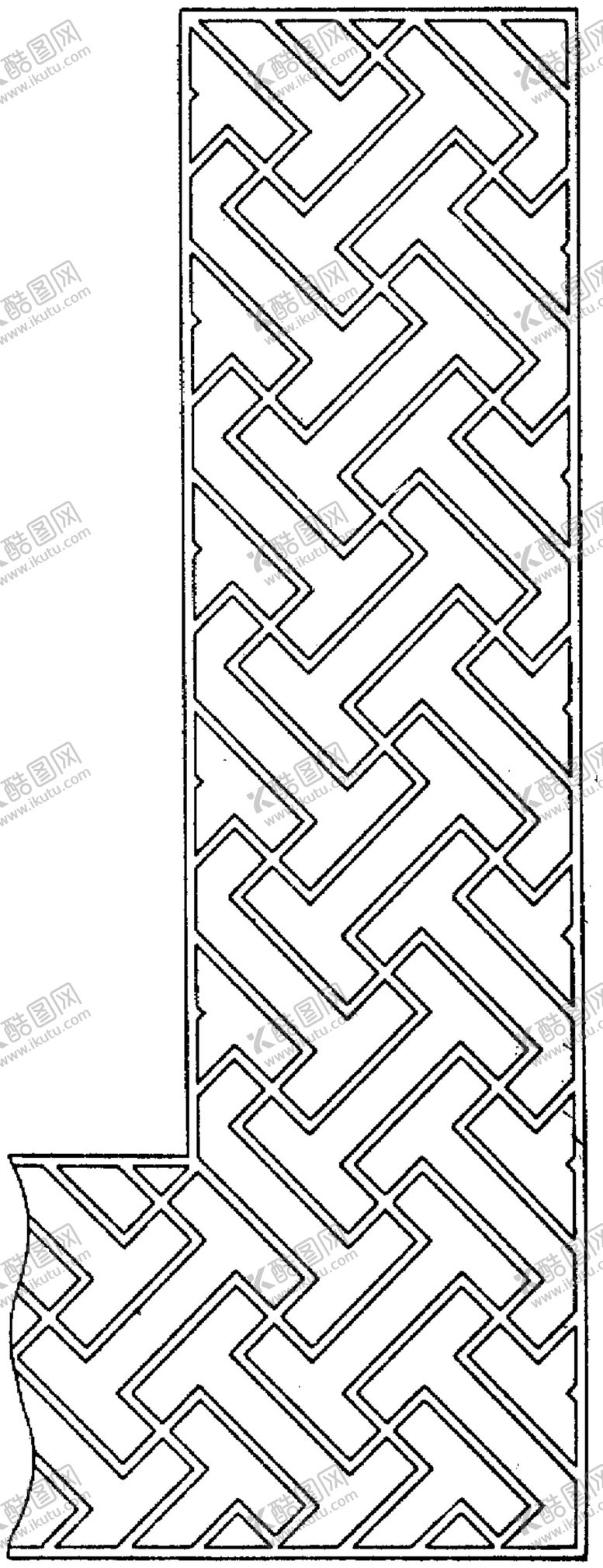 编号：69623009241002145396【酷图网】源文件下载-镂空花图案