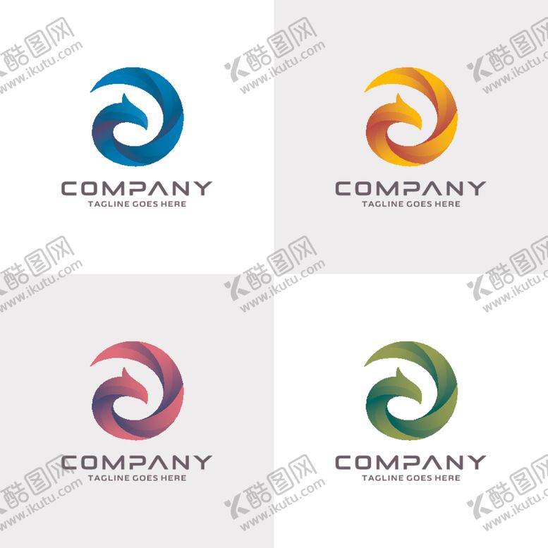 编号：33130110010449449992【酷图网】源文件下载-禽类LOGO标志