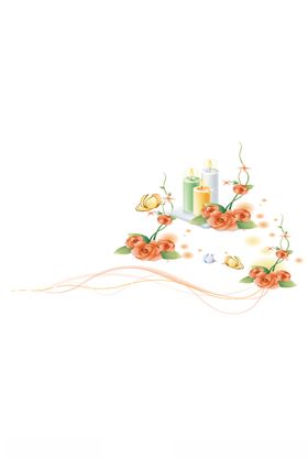 鲜花印花